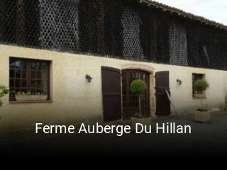 Ferme Auberge Du Hillan réservation