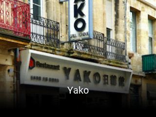 Yako réservation en ligne