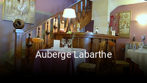 Auberge Labarthe réservation de table
