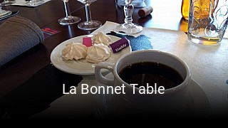 La Bonnet Table réservation en ligne