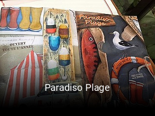 Paradiso Plage réservation en ligne