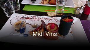 Midi Vins réservation de table
