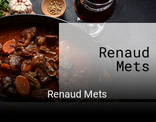 Renaud Mets réservation en ligne