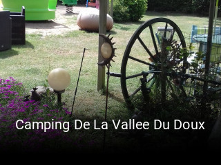 Camping De La Vallee Du Doux réservation en ligne