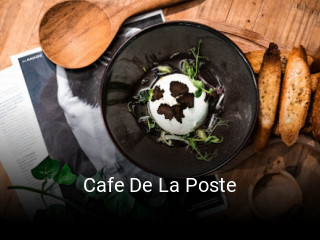 Réserver une table chez Cafe De La Poste maintenant