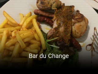 Bar du Change réservation de table