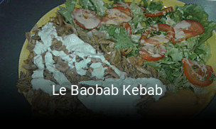Le Baobab Kebab réservation de table