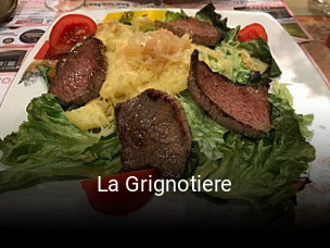 Réserver une table chez La Grignotiere maintenant