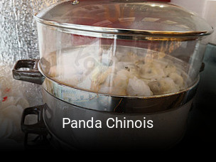 Panda Chinois réservation en ligne