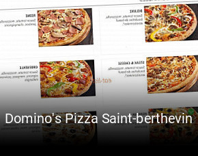 Domino's Pizza Saint-berthevin réservation en ligne
