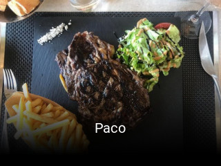 Paco réservation en ligne
