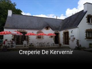 Creperie De Kervernir réservation de table