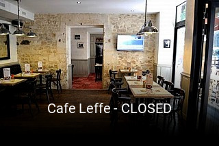Réserver une table chez Cafe Leffe - CLOSED maintenant