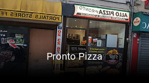 Pronto Pizza réservation en ligne