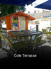 Cote Terrasse réservation