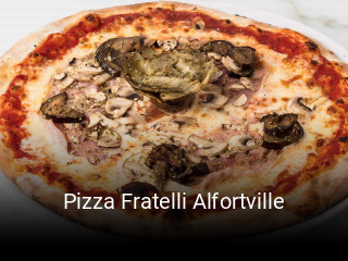 Pizza Fratelli Alfortville réservation de table