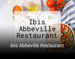 Réserver une table chez Ibis Abbeville Restaurant maintenant