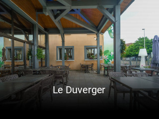 Réserver une table chez Le Duverger maintenant