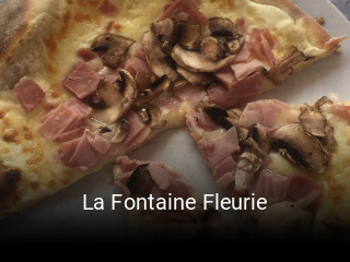 La Fontaine Fleurie réservation de table