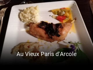 Au Vieux Paris d'Arcole réservation de table