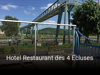 Réserver une table chez Hotel Restaurant des 4 Ecluses maintenant