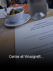 Cerise et Vinaigrette réservation