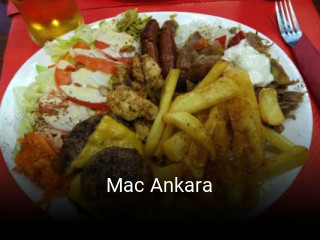 Mac Ankara réservation de table
