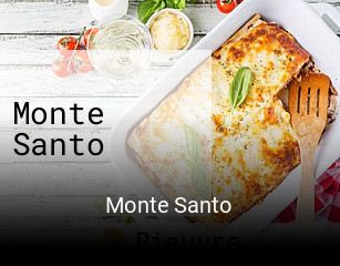 Monte Santo réservation de table