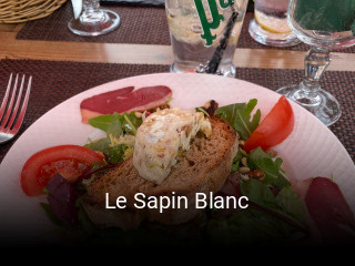 Le Sapin Blanc réservation en ligne