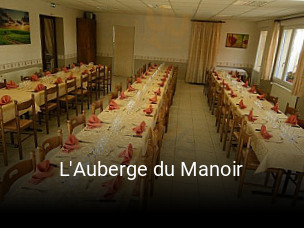 L'Auberge du Manoir réservation de table