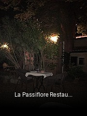 La Passiflore Restaurant réservation de table