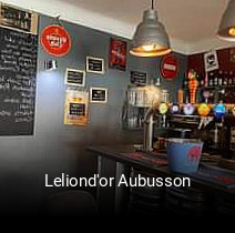 Leliond'or Aubusson réservation de table