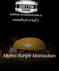 Mythic Burger Montauban réservation de table