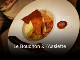 Réserver une table chez Le Bouchon & l'Assiette maintenant