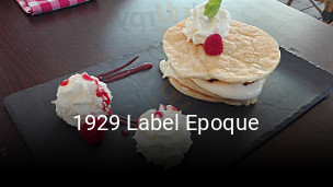 1929 Label Epoque réservation