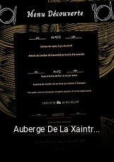 Auberge De La Xaintrie réservation