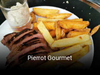 Pierrot Gourmet réservation de table