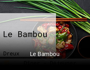 Le Bambou réservation en ligne