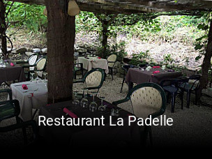 Restaurant La Padelle réservation en ligne