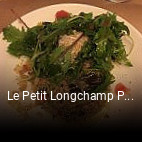 Le Petit Longchamp PL135 réservation de table