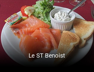Le ST Benoist réservation de table