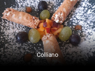 Colliano réservation de table