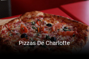Pizzas De Charlotte réservation de table