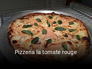 Pizzeria la tomate rouge réservation de table