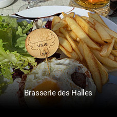 Brasserie des Halles réservation en ligne