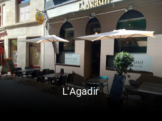 L'Agadir réservation de table