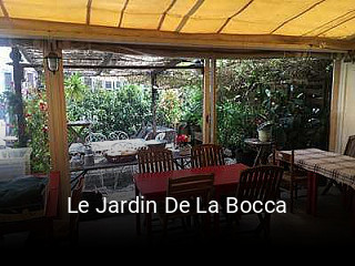 Réserver une table chez Le Jardin De La Bocca maintenant