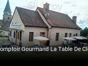 Le Comptoir Gourmand La Table De Clotilde réservation de table