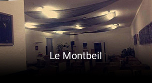 Le Montbeil réservation