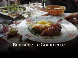 Réserver une table chez Brasserie Le Commerce maintenant
